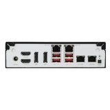 Shuttle dn11h7 slim ai pc, intel core ultra 7 155h, graphiques intel arc, ddr5, hdmi, dp, 4x lan 2,5 g