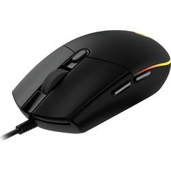 Souris de jeu Logitech g203 lightsync (noir, 200 - 8000 dpi, LED RVB)