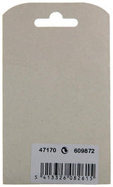 Mack 1013684 - 1 schuifgrendel messing verchroomd a 50 - b 16 mm | 5 stuks