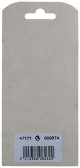 Mack 1013685 - 1 schuifgrendel messing verchroomd a 75 - b 16 mm | 5 stuks
