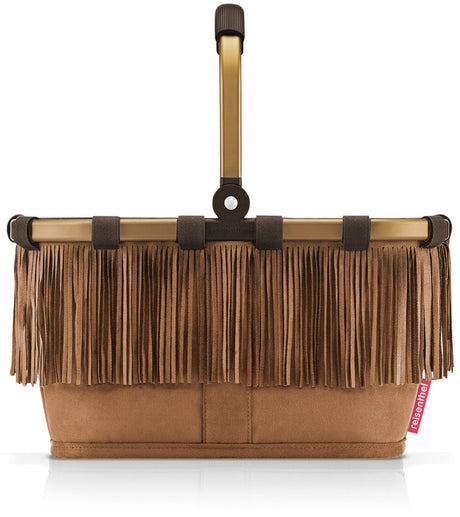 Reisenthel carrybag panier taille xs - 5l - cognac western
