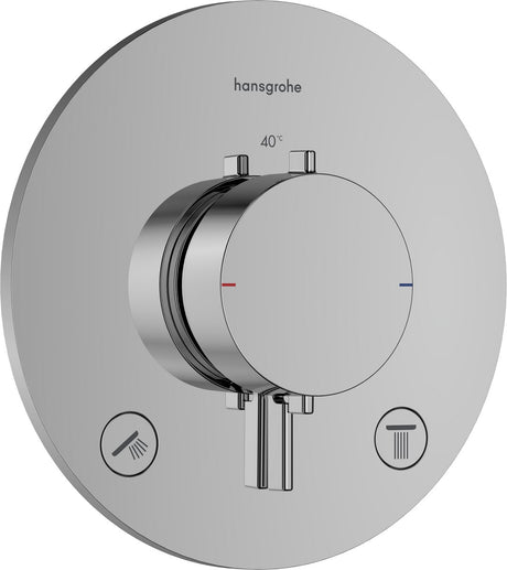 Hansgrohe ecostat confort s - thermostat intégré - thermostat ecostat - pour 2 fonctions - chrome