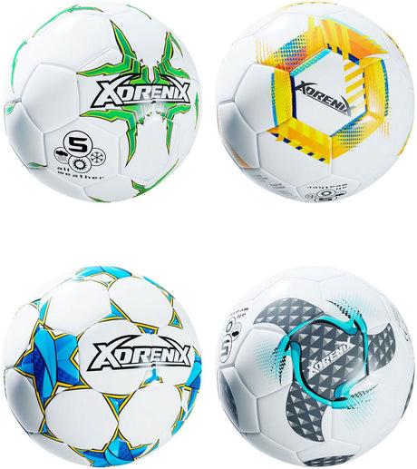 Adrenix football hybrid tech 23cm - cuir artificiel de football coloré.
