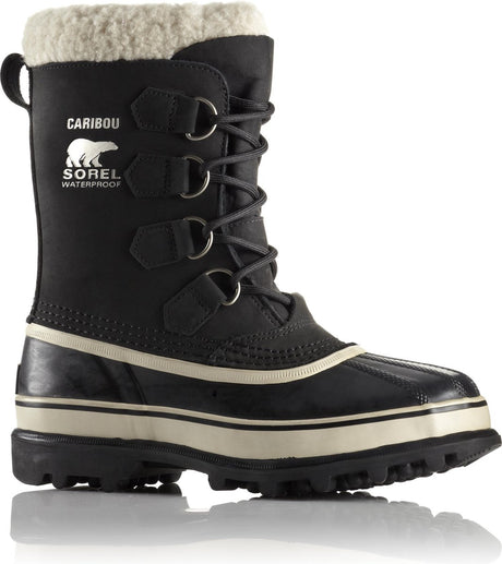 Bottes de neige femme Sorel caribou™ wp - noir, pierre - taille 41