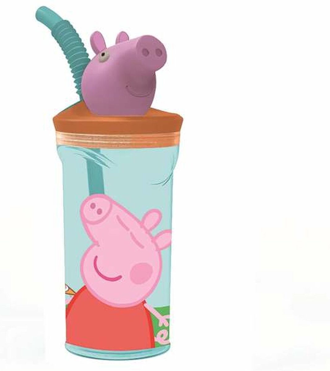 2163 bouteille d'eau peppa pig core plastique 360 ml
