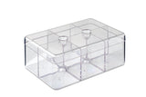 Boîte à thé Mepal rectangulaire-transparente