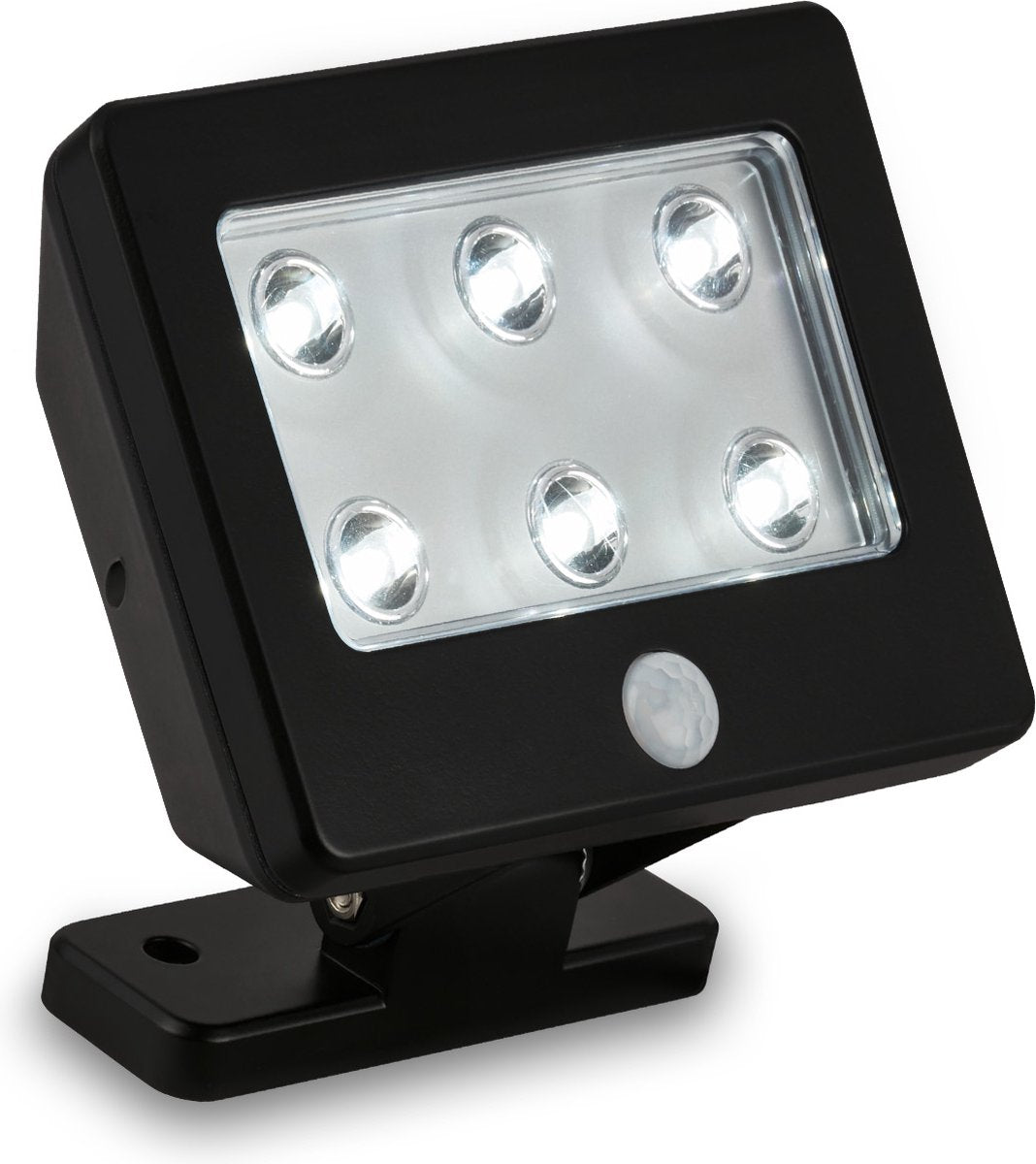 Briloner kollig - applique LED rechargeable - alimentée par batterie - avec capteur - éclairage extérieur avec détecteur de mouvement - 12 cm - ip54 - 6 500k - noir