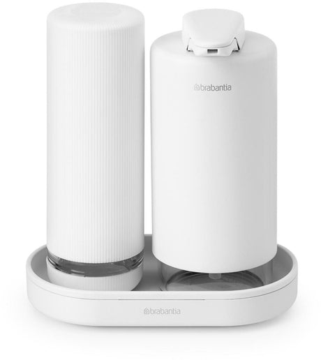 Brabantia ensemble distributeur de savon Sinkstyle - blanc frais minéral