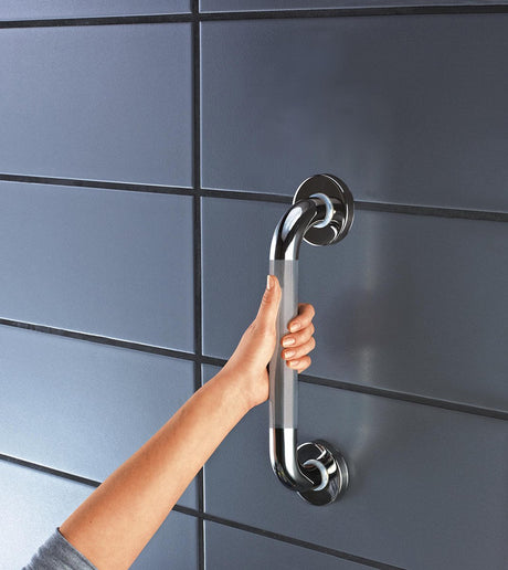 Ridder Ridder Salle de salle de bain Handle de 30 cm en acier inoxydable Chrome A0013011