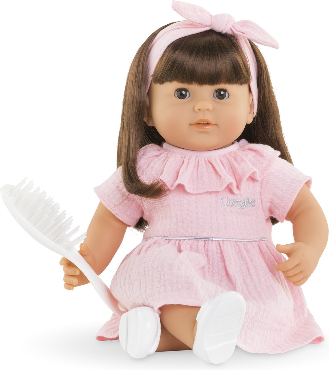 Corolle mon grand poupon poupon cheveux longs - julie, 36cm