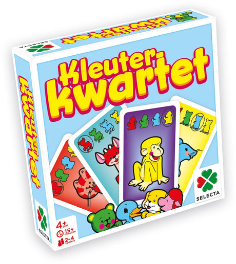 Quatuor Tactic pour tout-petits – jeu de cartes – jeu pour enfants – à partir de 3 ans – 2-4 joueurs
