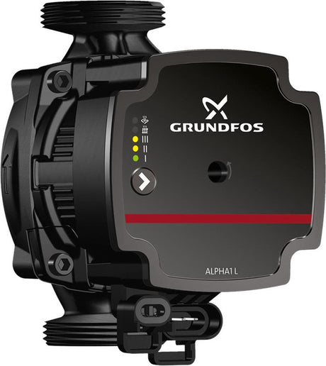 Pompe de circulation Grundfos alpha1 l 25-60 130 (pompe de chauffage central) - 3600l h - 45w - hauteur 6 m - très économe en énergie