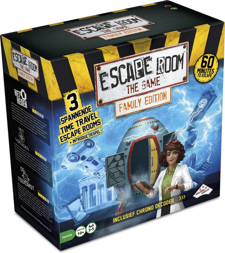 Jeux d'identité escape room la machine à voyager dans le temps