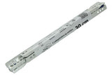 1013687 - paar rolladegeleiders wit 25kg 30cm | 5 stuks