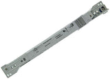 1013687 - paar rolladegeleiders wit 25kg 30cm | 5 stuks