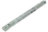1013688 - paar rolladegeleiders wit 25kg 35cm | 5 stuks