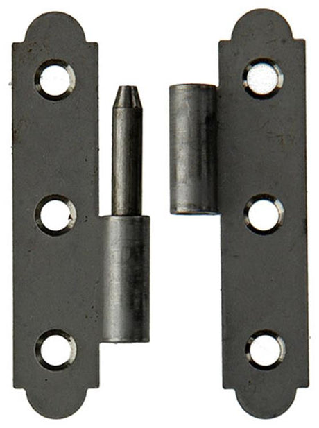 Mack 1013707 - 2 spaanse paumellen links inox h 80 - b 45 mm | 5 stuks