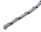 Mack 1014932 - pp gevlochten wit blauw streng5mm 20m | 5 stuks