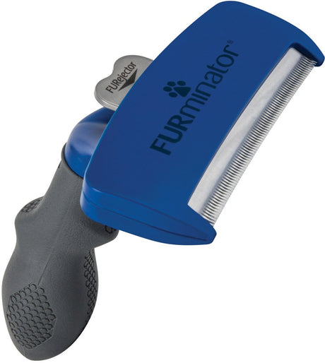 Furminator poils longs pour chien - peigne pour manteau de chien - bleu grand