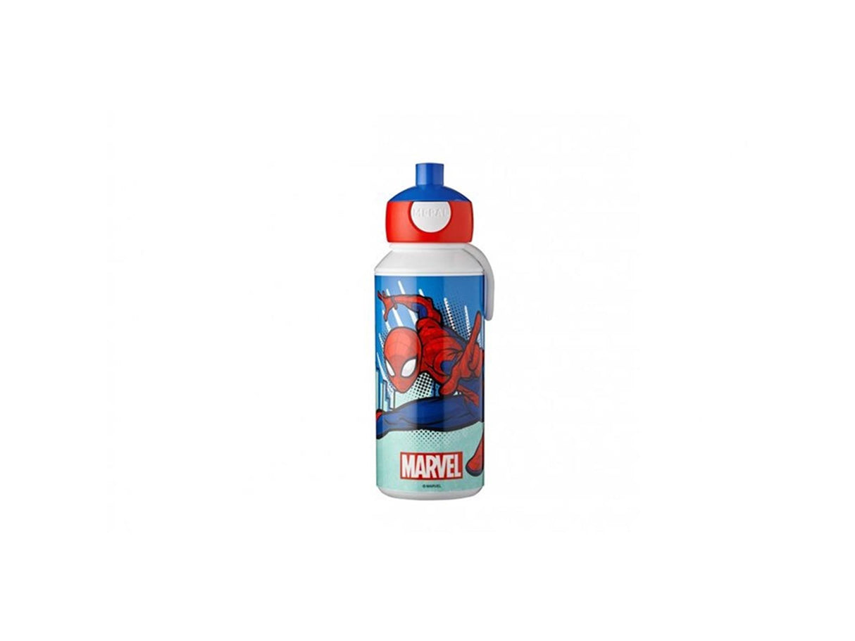 Gourde pop-up Mepal Campus - 400 ml - se ferme bien - gobelet pour enfants - Spiderman