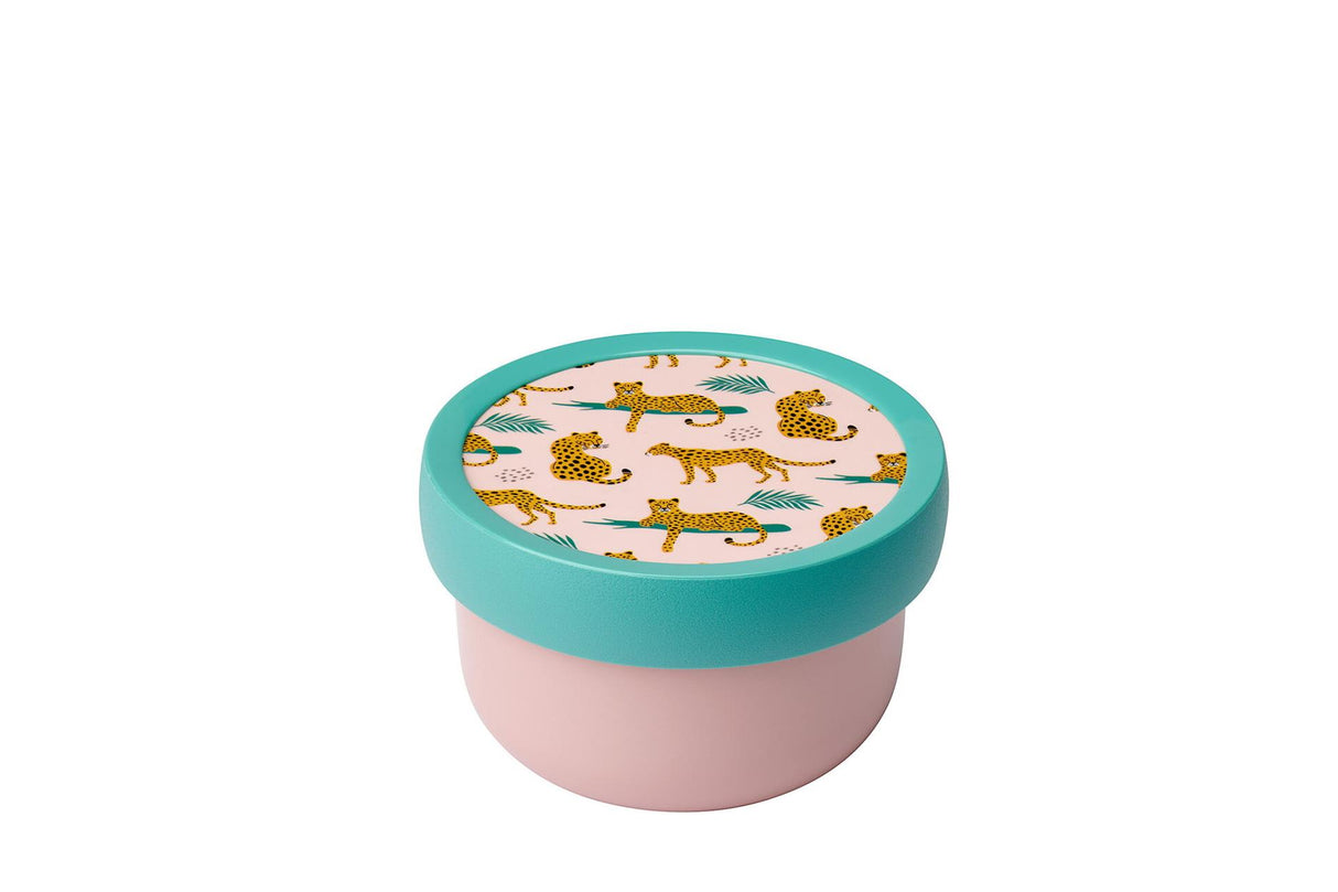 Mepal campus boîte à fruits léopard 300 ml vert rose