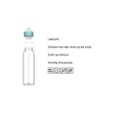 Gourde Mepal pop-up campus 500ml - rose froid