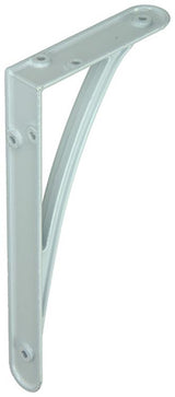 1015316 - versterkte konzool alu wit 175x100 mm | 6 stuks