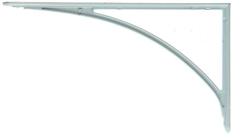 1015319 - versterkte konzool alu wit 350x200 mm | 6 stuks
