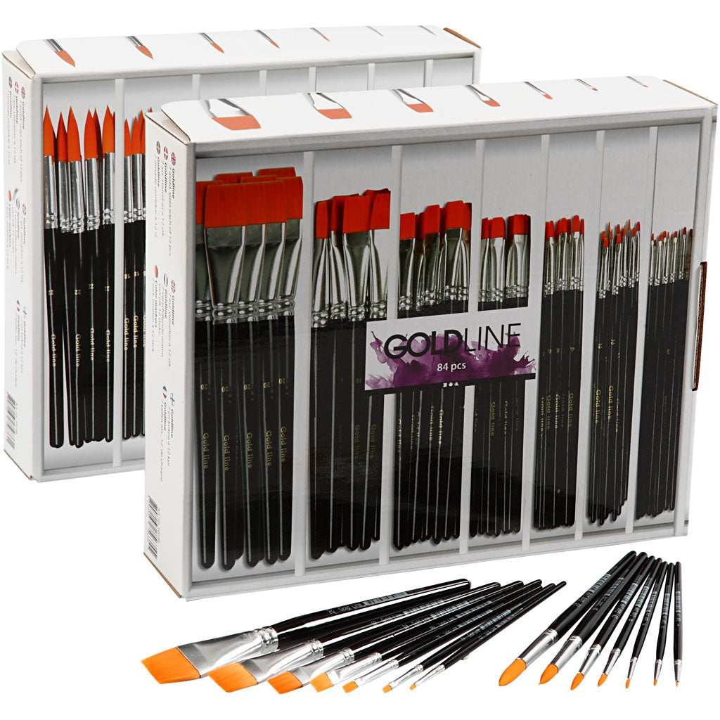 Creativ Company Gold Line Brosses, 168e.