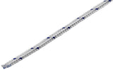 Mack 1013957 - pp gevlochten wit blauw bobijn3mm 75m | 5 stuks