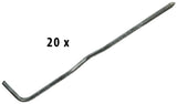 Mack 1013970 - 20 spouwankers verzinkt 180x40x4mm | 5 stuks