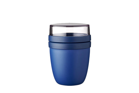Mépal Lunchpot - Ellipse - Bleu vif - 500 ml + 200 ml