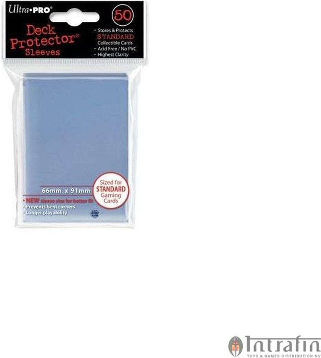 Pochettes standards Ultrapro display transparent (66x91mm) - 100 pièces