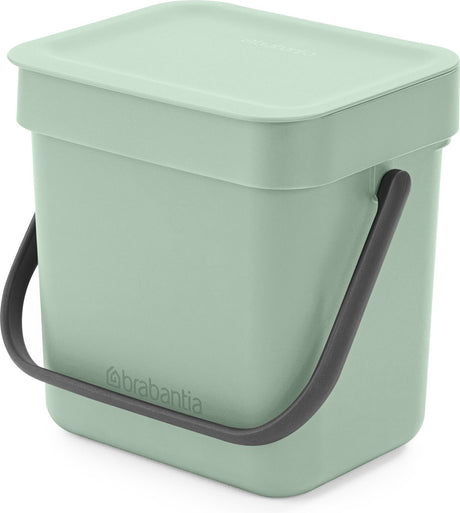 Brabantia sort go poubelle de comptoir - 3 litres - vert jade
