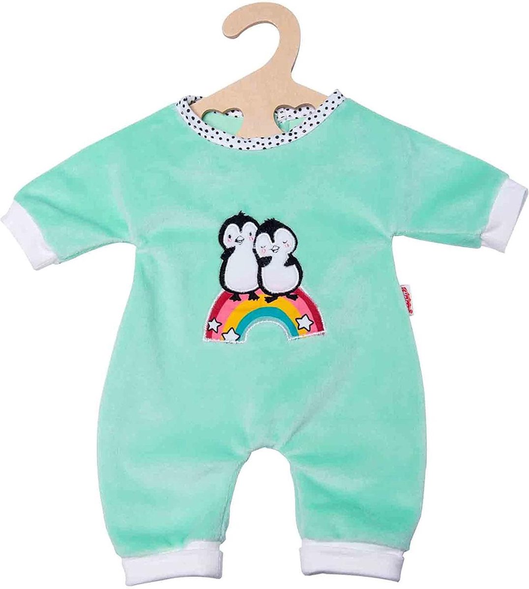 Heless poupée barboteuse pelucheux pingouin, 28-35 cm