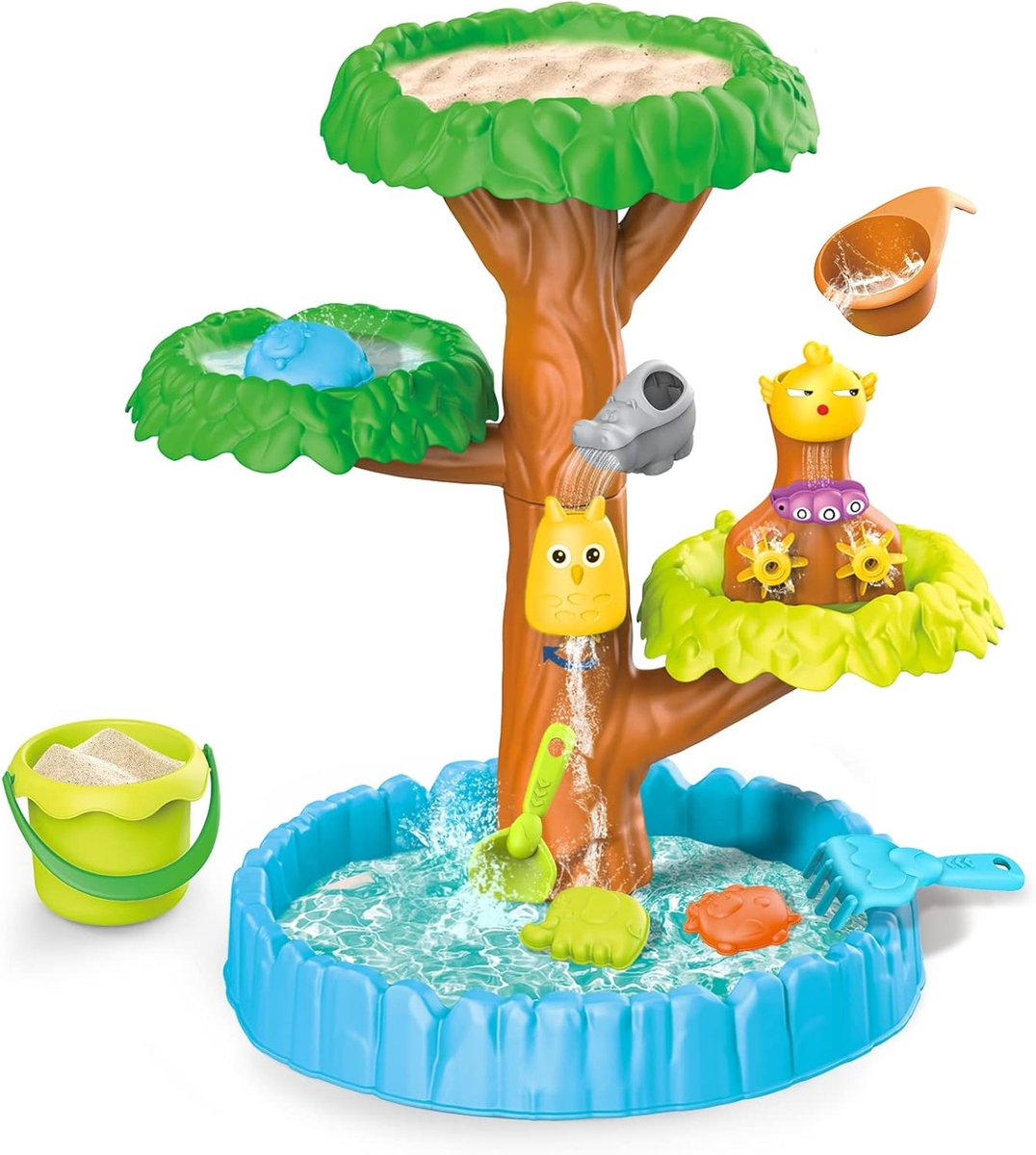 Paradiso jouets arbre activité eau et sable