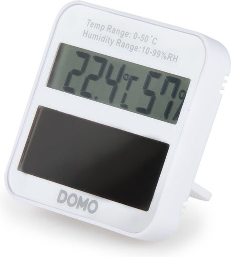 Hygromètre Domo do3101 - station météo - humidimètre - thermomètre intérieur - blanc