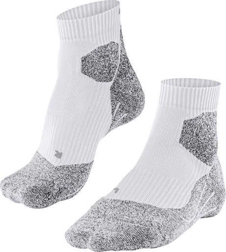 Falke ru trail chaussettes de course en matériau fonctionnel anti-ampoules femme blanc - taille 37-38
