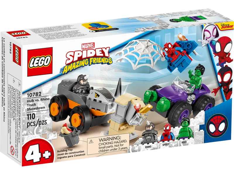 Lego Spidey et ses incroyables amis - 10782 Hulk vs Rhino