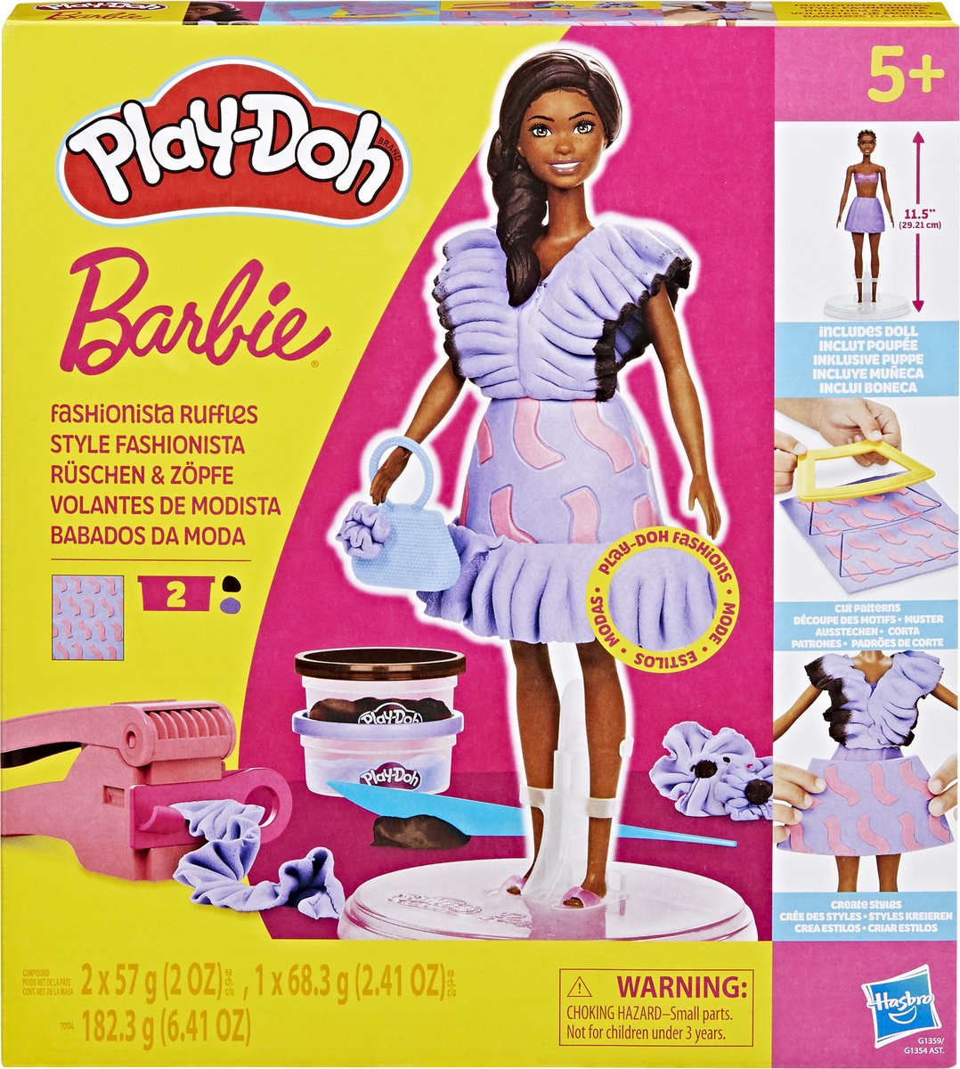 Play-doh Barbie Fashionista volants