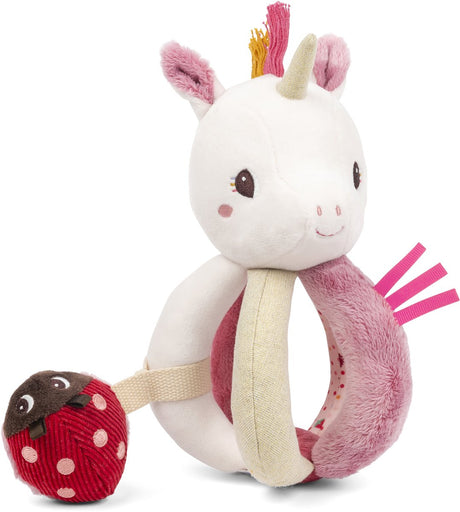 Lilliputiens - hochet à saisir - Léna la licorne