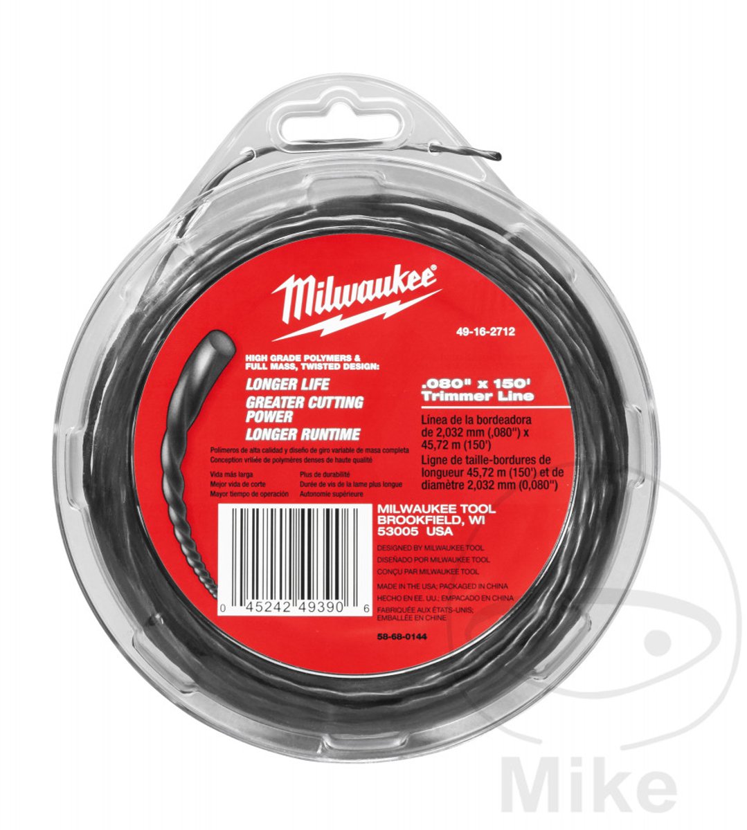 Filtre de coupe Milwaukee 2mm x 45m pour 6850119