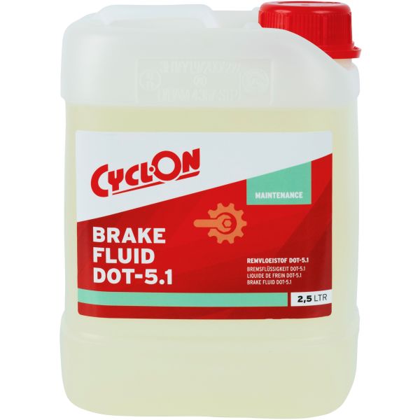 Liquide de frein Cyclon Liquide de frein Dot 5,1 - 2,5 litres