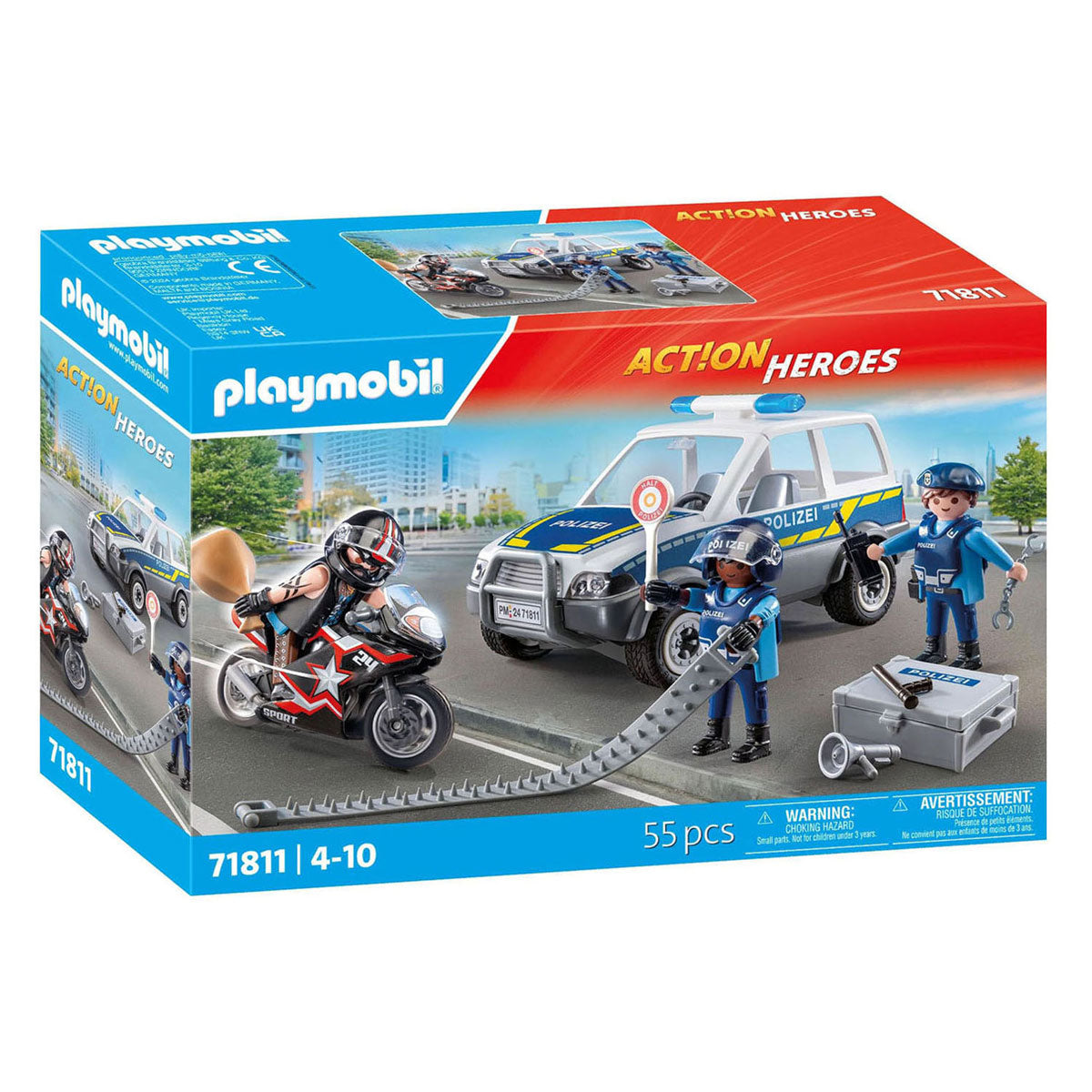 Playmobil action heroes politieoperatie - 71811