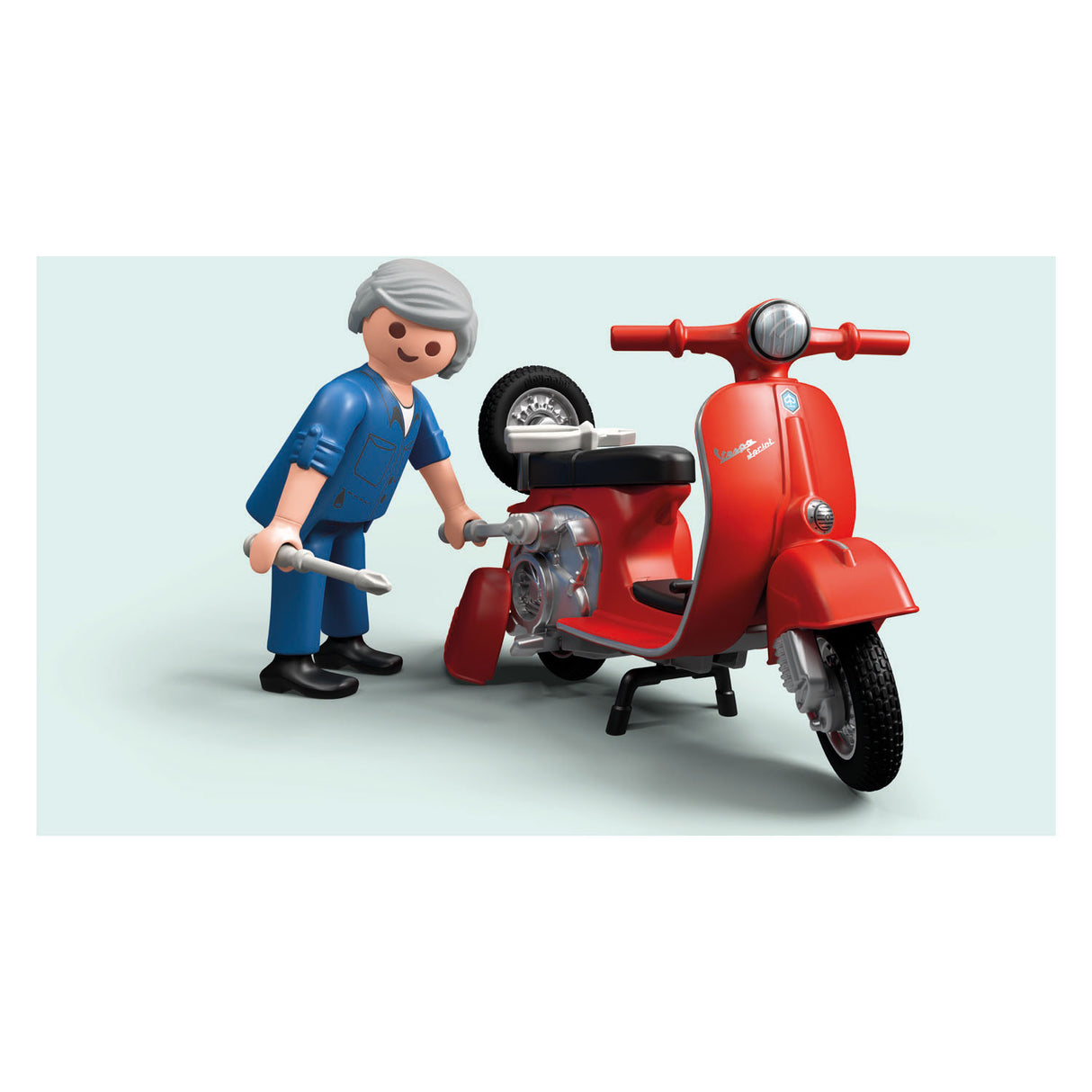 Garage Vespa Playmobil années 60 - 71621