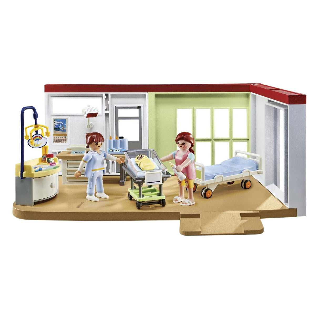 Maternité des héros d'action Playmobil - 71617
