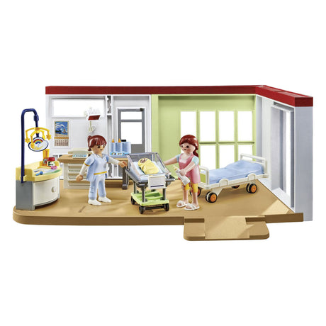 Maternité des héros d'action Playmobil - 71617