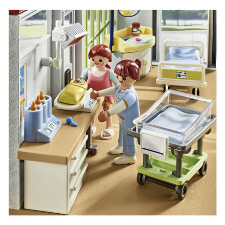 Maternité des héros d'action Playmobil - 71617