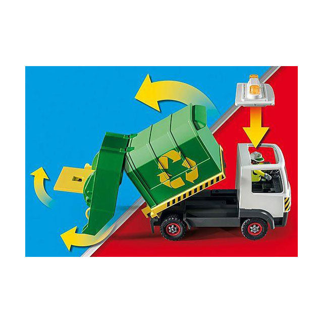 Playmobil 71234 camion poubelle | 2 pièces
