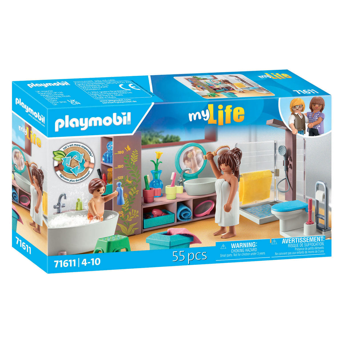 Playmobil ma vie salle de bain - 71612